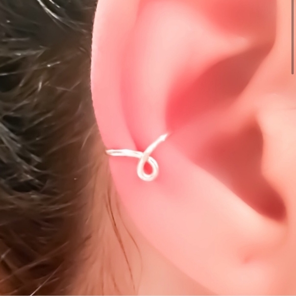 Jewelry - 💥 Handmade Reversible Ear Cuff Solid 925